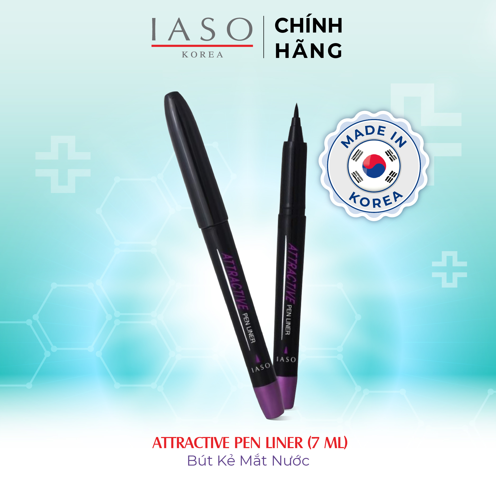 I43 Bút kẻ mắt nước IASO Attractive Pen Liner