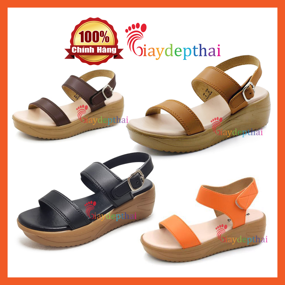 Giày Sandal nữ đế xuồng Thái Lan Mossono YW570
