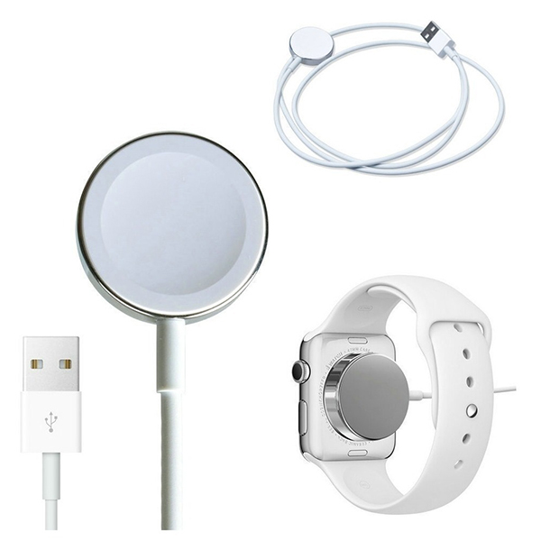 [HCM]Cáp Sạc Apple Watch Cáp Sạc Đồng Hồ Thông Minh Cho Apple Watch Dây Dài 1m Cáp Sạc Nhanh Cho Đồng Hồ Sr 1/2/3/4 Sạc Từ Tính Cồng USB Bộ Cáp Sạc Nam Châm Cho Đồng Hồ Dây Cáp Sạc Siêu Nhanh