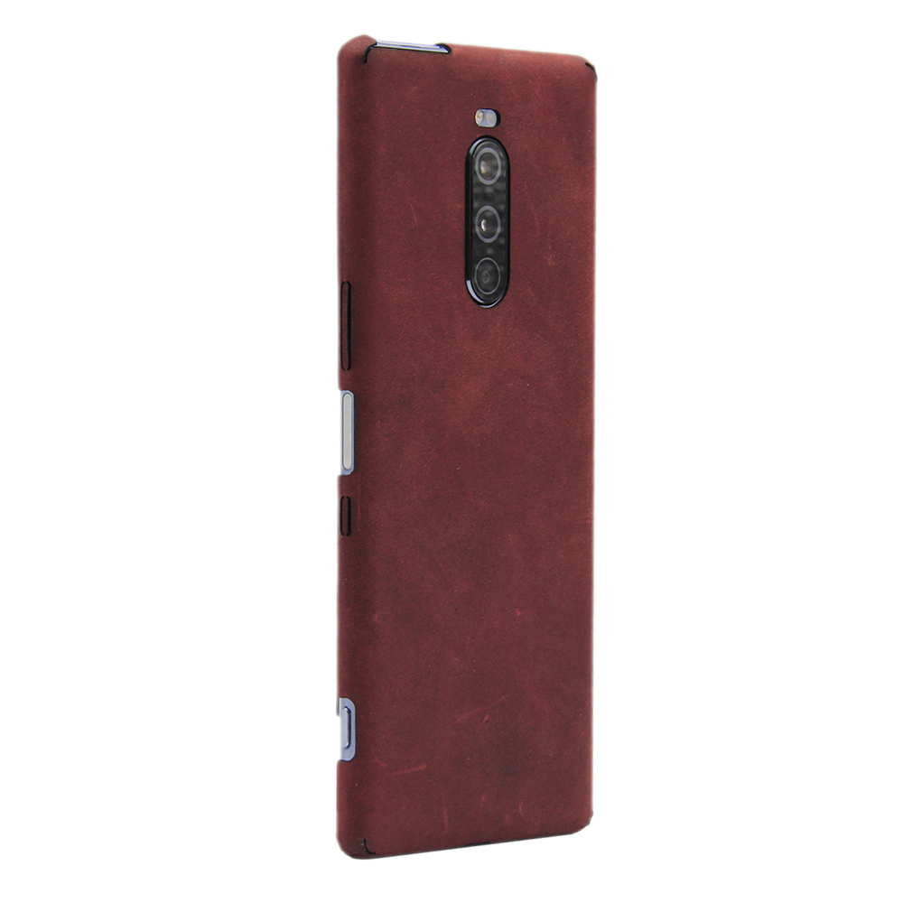 Dán da full viền Xperia 1, làm từ da bò thật cao cấp - Chính hãng Davis