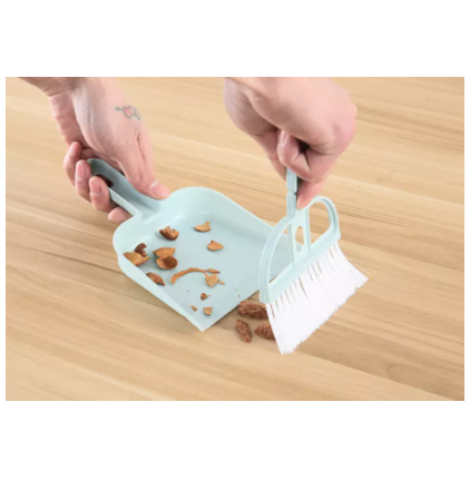 Bộ chổi quét bụi và ky hốt rác mini đa năng