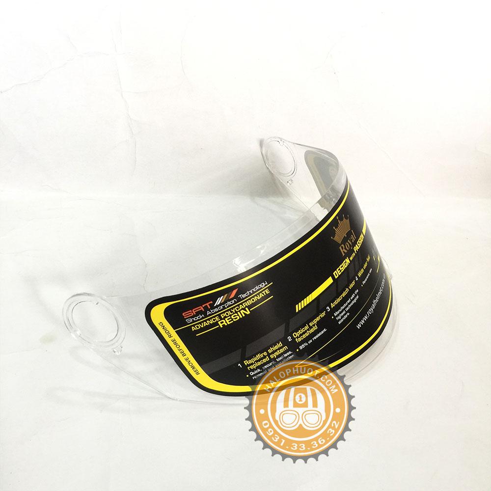 Kính nón bảo hiểm Fullface Asia - Royal M136