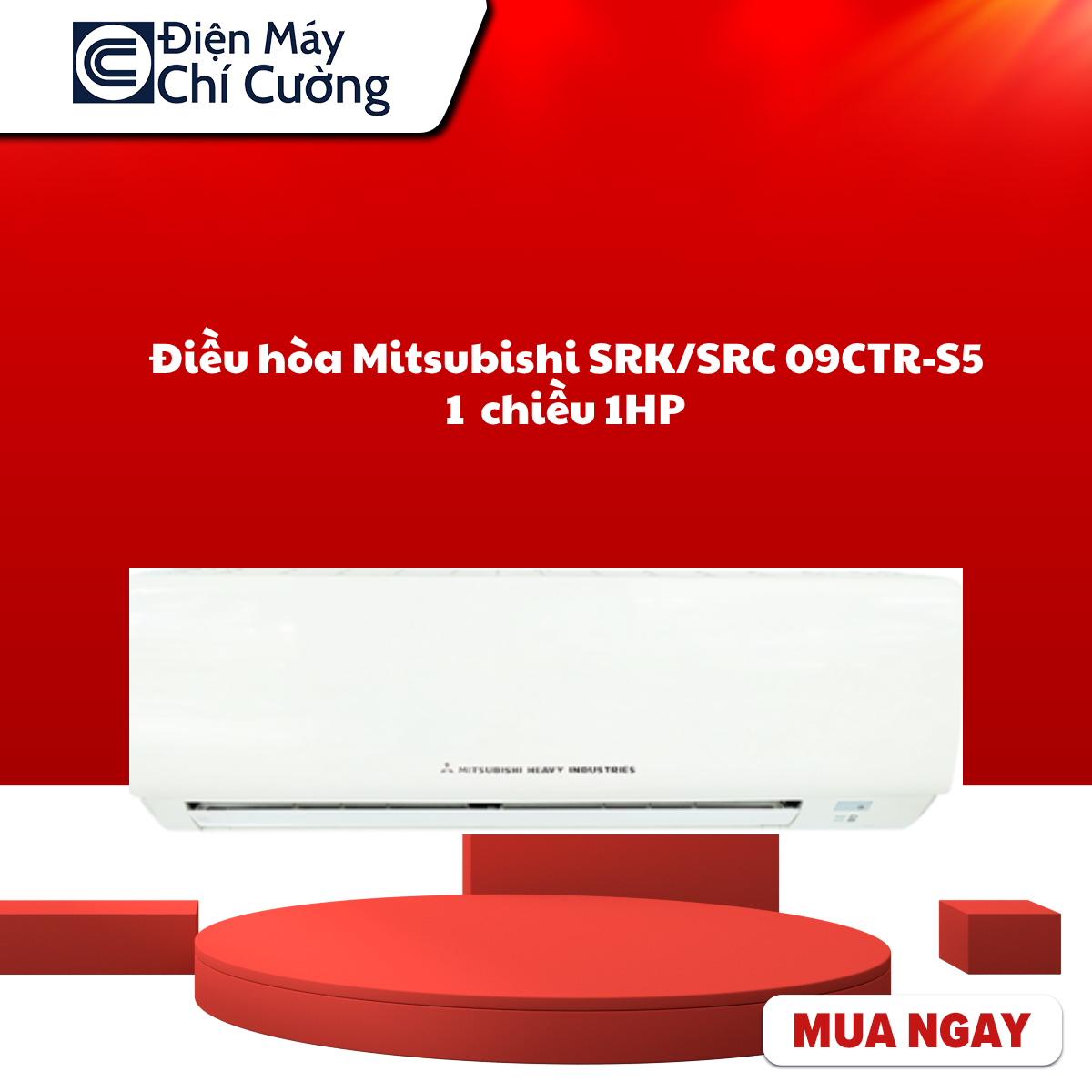 Điều hòa Mitsubishi SRK/SRC 09CTR-S5 1 chiều 1HP