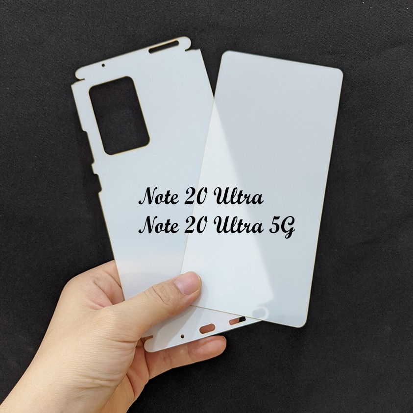 Bộ dán PPF full body Samsung Galaxy Note 20 Ultra/ Note 20 Ultra 5G