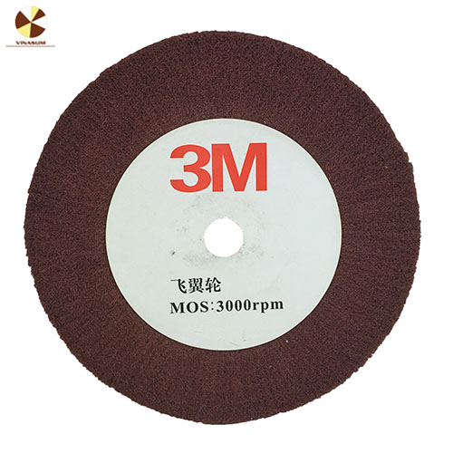 [HCM]Bánh nỉ đỏ 3M Vinasum 200mm