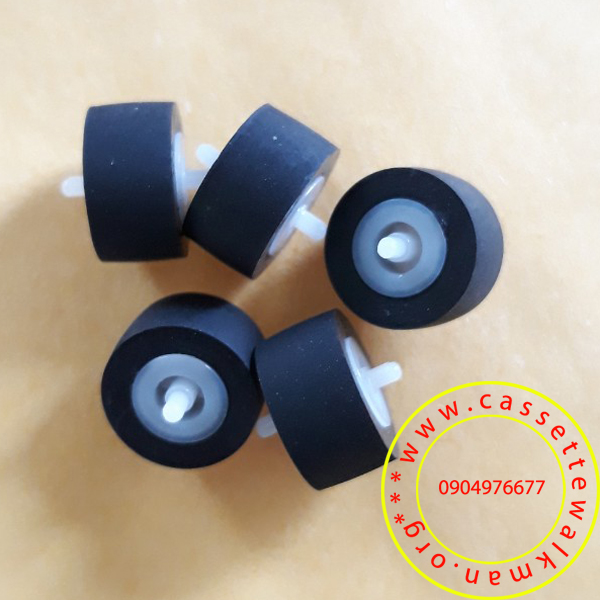 Bộ 5 cái bánh tỳ cassette liền trục 12mm x 1.5mm