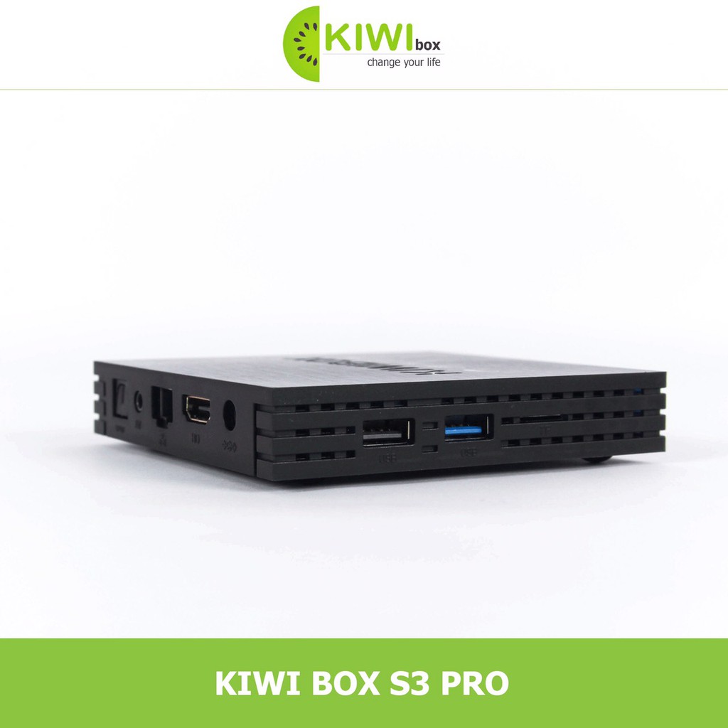 Tivi Box Kiwi S3 Pro - Phiên Bản 2021 - Ram2G/8G - Android 10 -Cầu Hình Siêu Khủng - Hàng Chính Hãng
