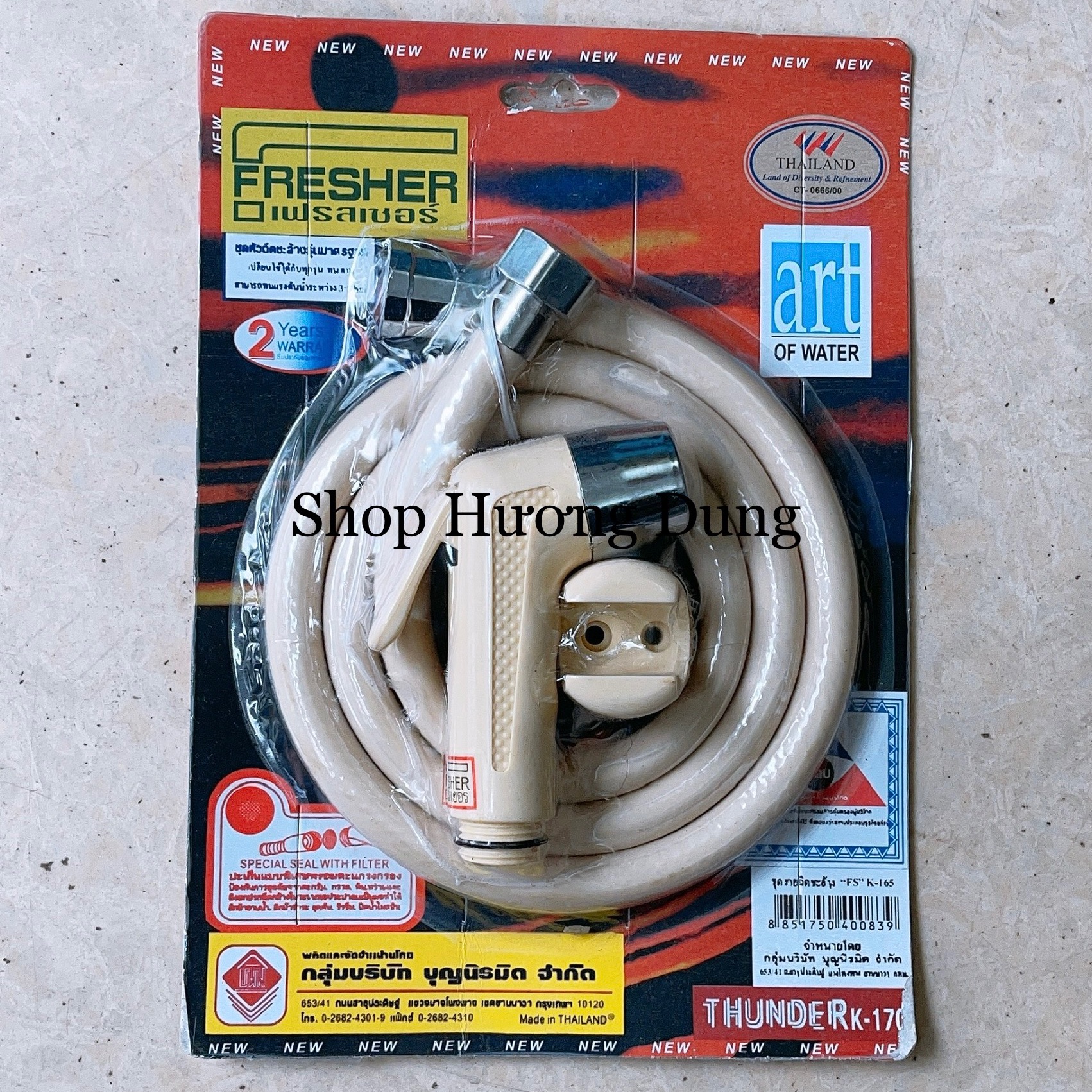 Bộ vòi xịt bồn cầu FRESHER Thái Lan