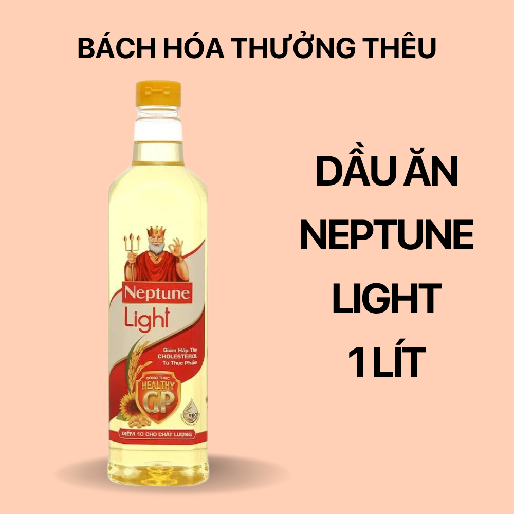 Dầu ăn neptune gold chai 1 lít
