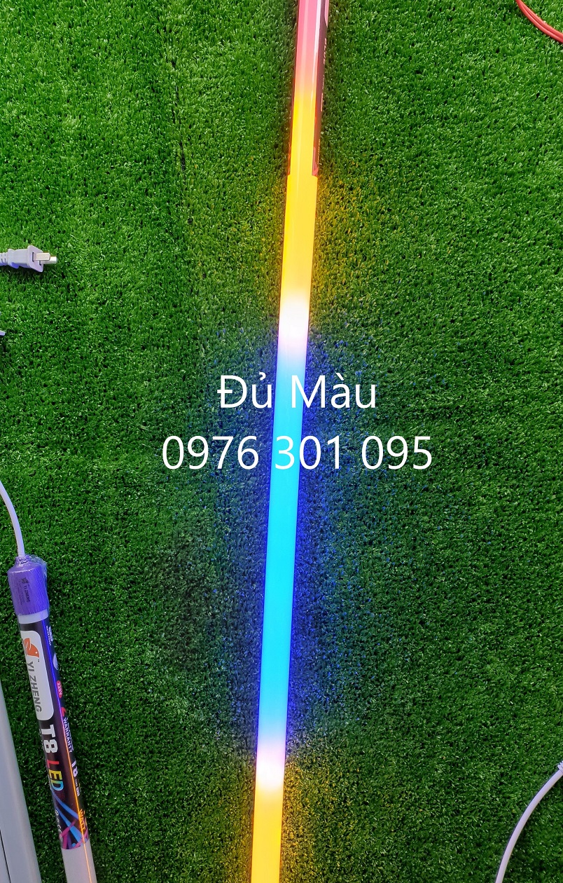 Đèn Led Tuýp 1m2 Nhiều Màu Chống Nước (10 màu)