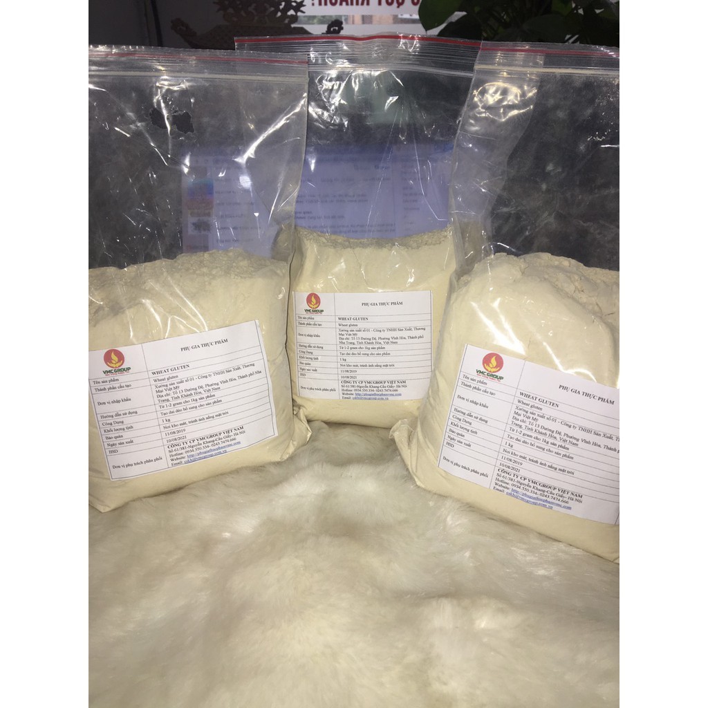 WHEAT GLUTEN - CHẤT ỔN ĐỊNH, KẾT DÍNH, TẠO ĐẶC SÁNH CHO KEM, NƯỚC TƯƠNG, SỐT, SỮA