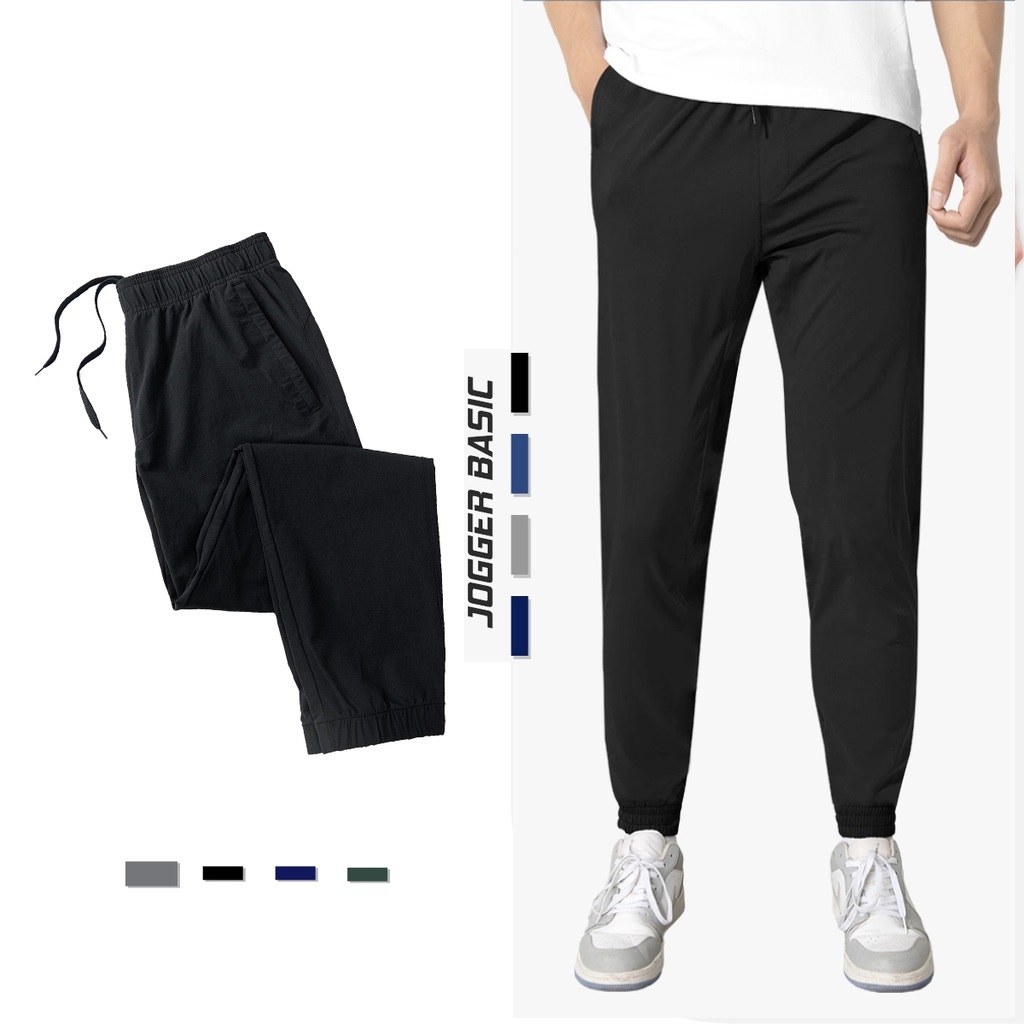 Quần Jogger Kaki Co Giãn Ống Bo Chun Kiểu Dáng Hàn Trẻ Trung Năng Động