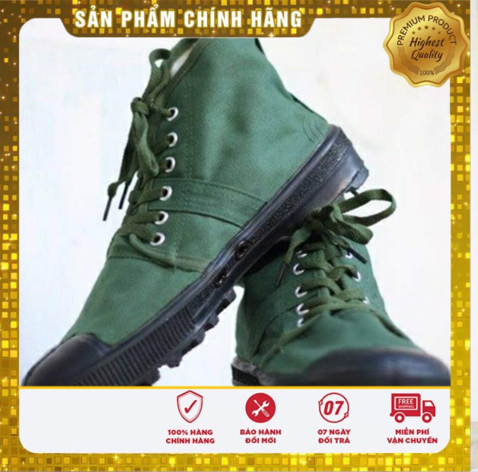 Giày Vải Xanh