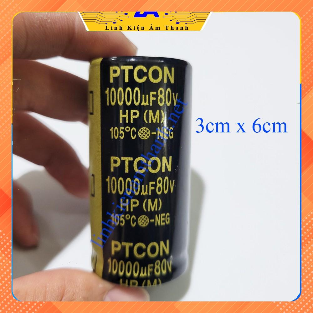 Tụ lọc nguồn 80v 10000 3cm x 6cm