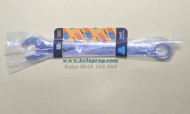 Cờ Lê vòng miệng 13. Khóa vòng miệng Yeti 13. Dùng để xiết ốc kệ sắt V lỗ đa năng.