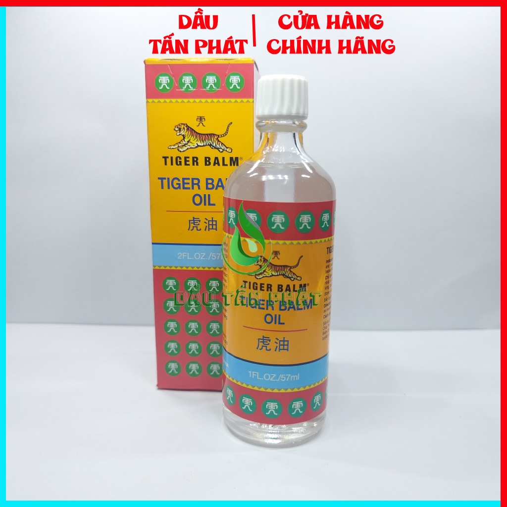 Dầu gió Tiger balm Liniment Singapore 57ml - Chính Hãng Phân phối