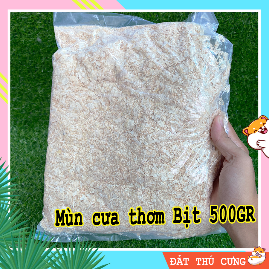Mùn Cưa Thơm lót chuồng hamster 500gr