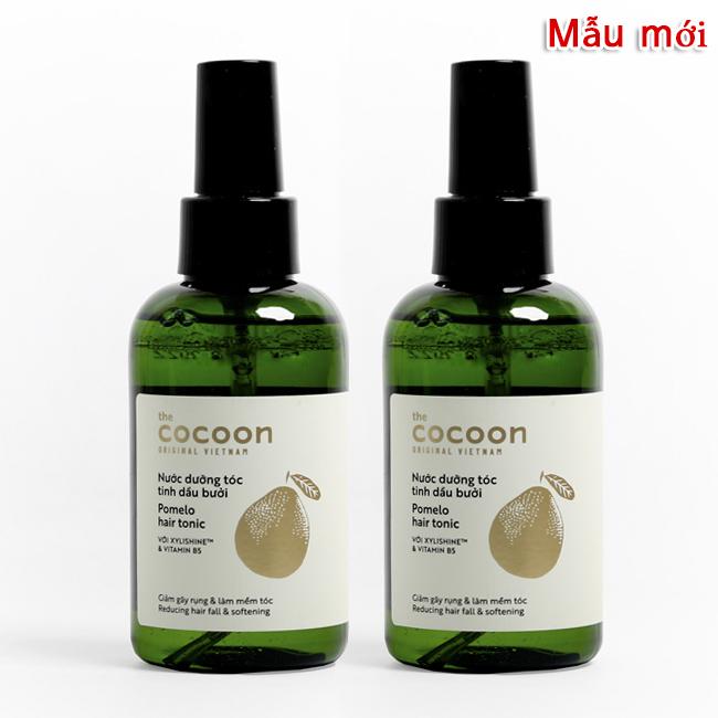 Combo 2 chai nước dưỡng tóc tinh dầu bưởi pomelo Cocoon 140ml x2