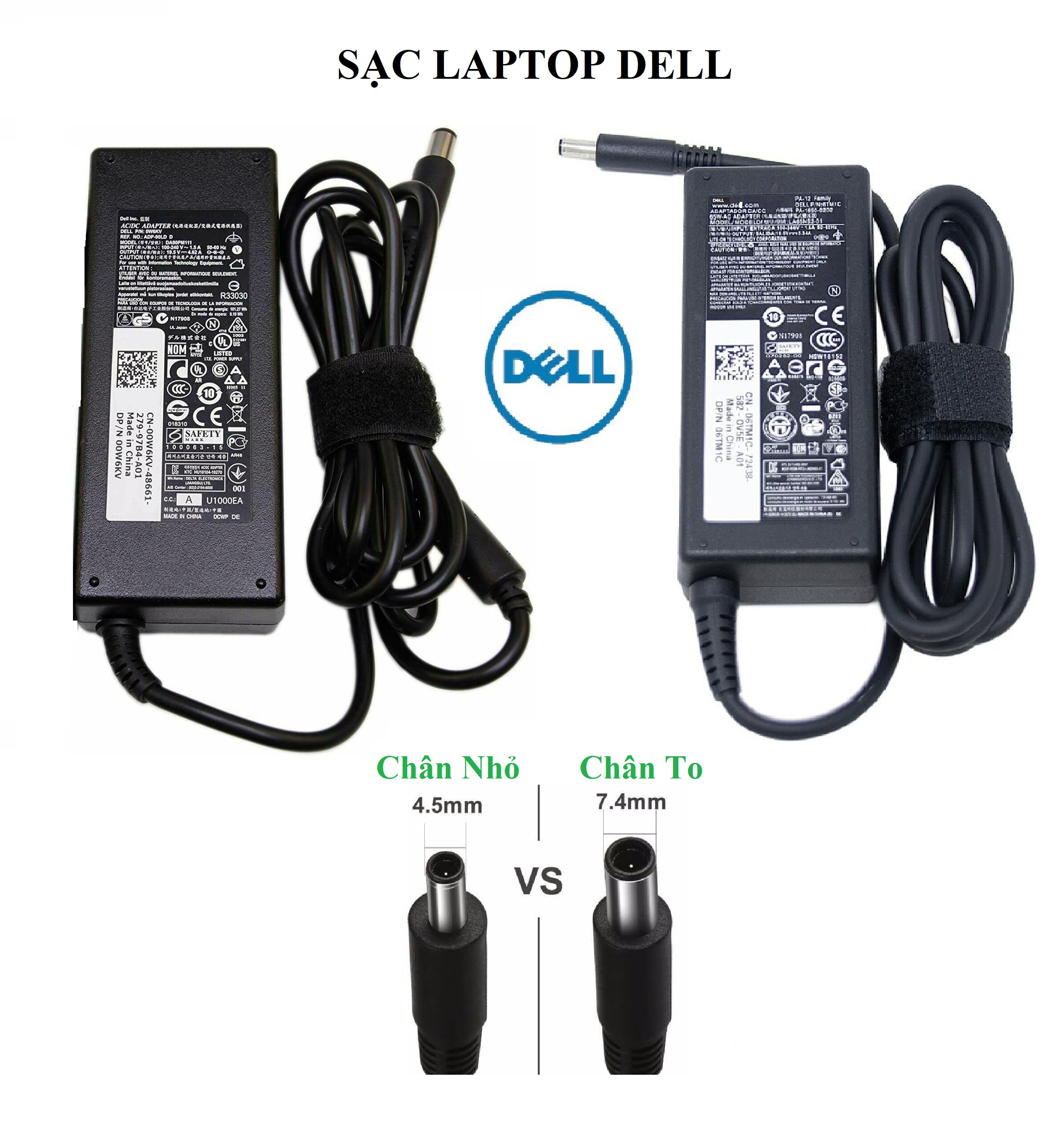 New 7480 Zin Dell 90W pin to 7490 7280 7290 6360 E6420 E5420 e5430 E6420 e6430 3421 3787 3421 e7240 e7250 3442 100%