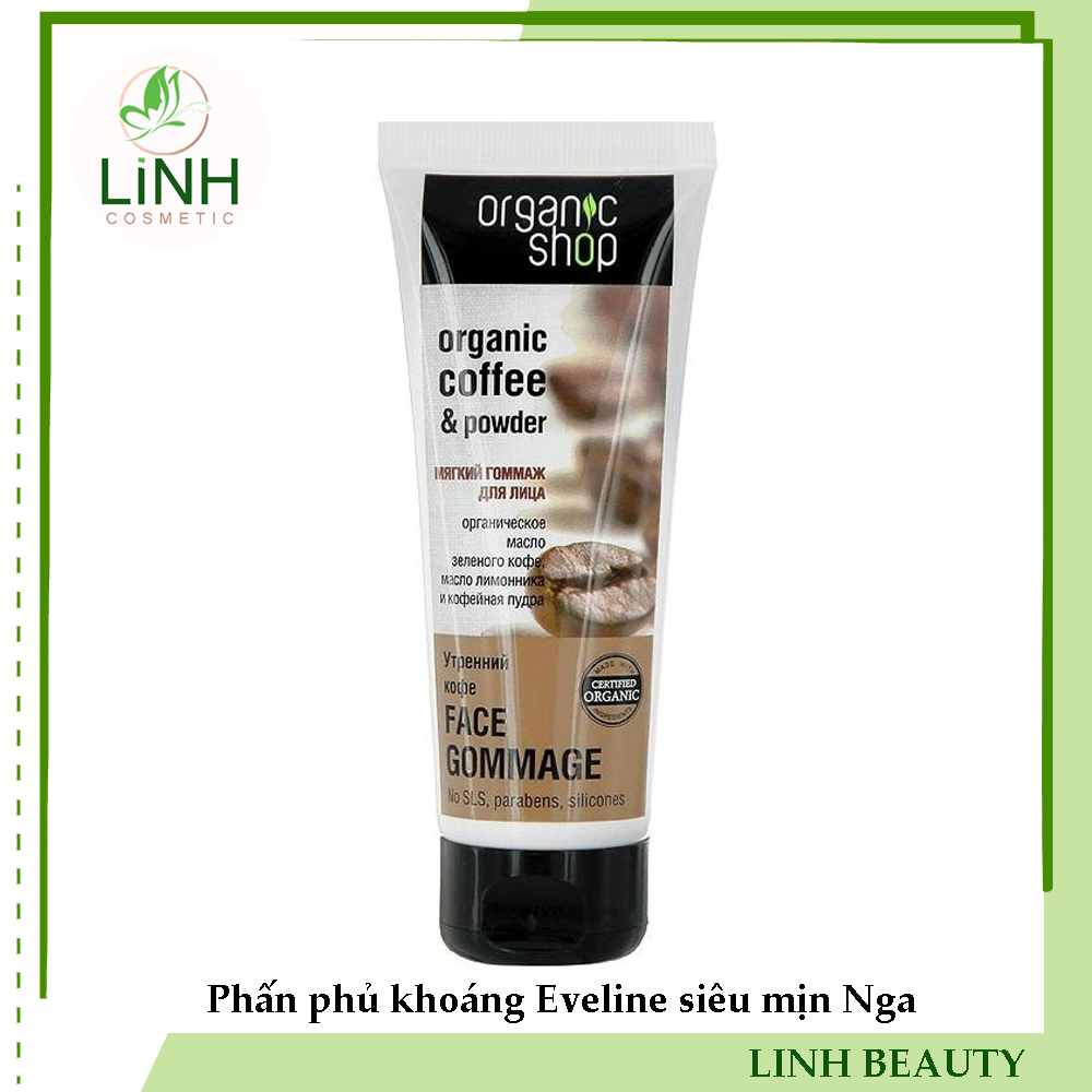 Tẩy tế bào chết mặt cà phê nga
