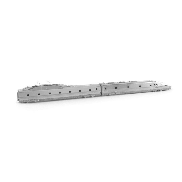 Đồ chơi lắp ráp, mô hình 3d kim loại lắp ráp tàu điện ngầm, đồ chơi xếp hình