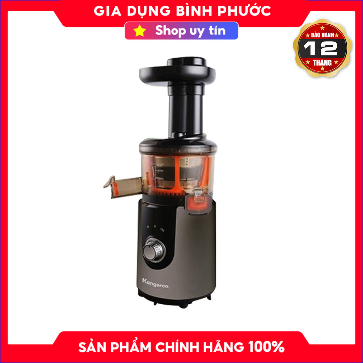 Máy ép chậm kangaroo kg1b8-kg1b6 chính hãng giá rẻ trưng bày 99%-công suất: 200w -trục ép nhựa tritan -bảo hành 12 tháng