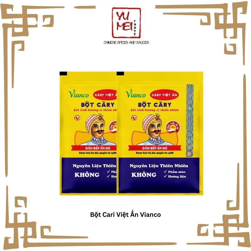 Combo 2 Gói Bột cari Việt Ấn Ướp Gà Cari 18gr