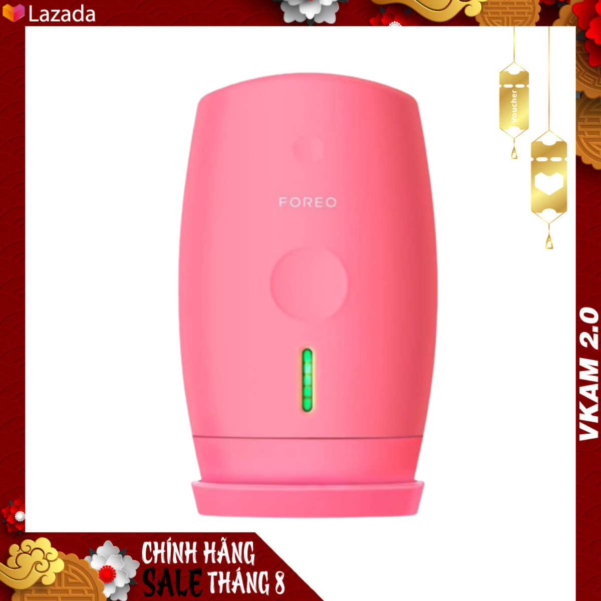 Máy triệt lông Foreo Peach Ver 2 Hair Removal - Bảo hành chính hãng 2 năm