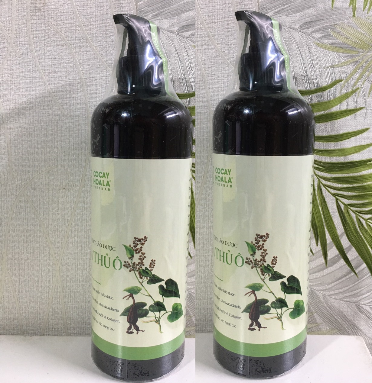 [HCM]COMBO 2 CHAI DẦU GỘI HÀ THỦ Ô 2 IN 1 GỘI XẢ - GIÁM NGỨA DA ĐẦU - GIẢM TÓC BẠC SỚM-LÀM SẠCH GÀU