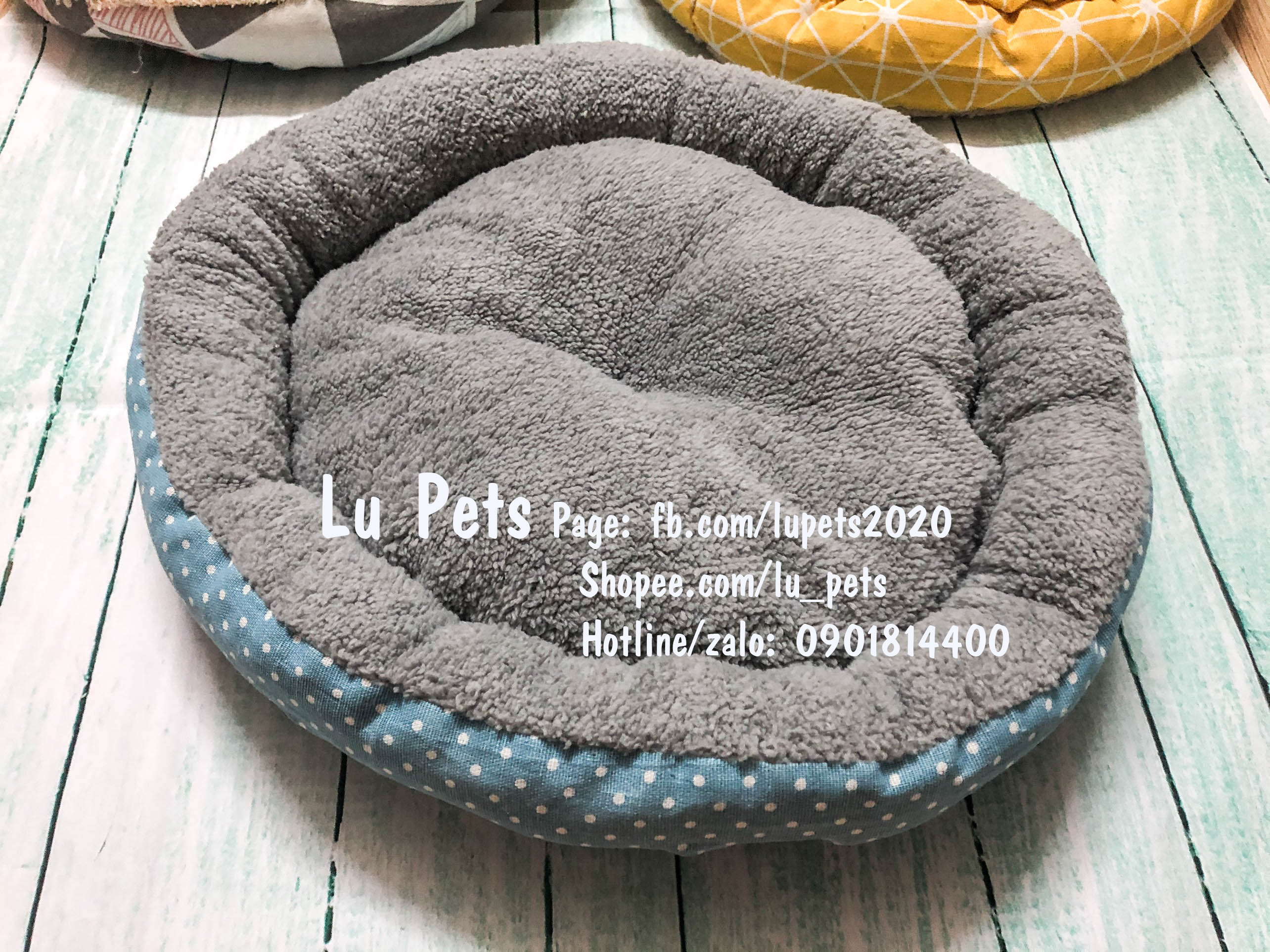 Ổ Đệm Cho Chó Mèo | Đệm nằm cho Chó mèo ( size lớn, ảnh tự chụp )