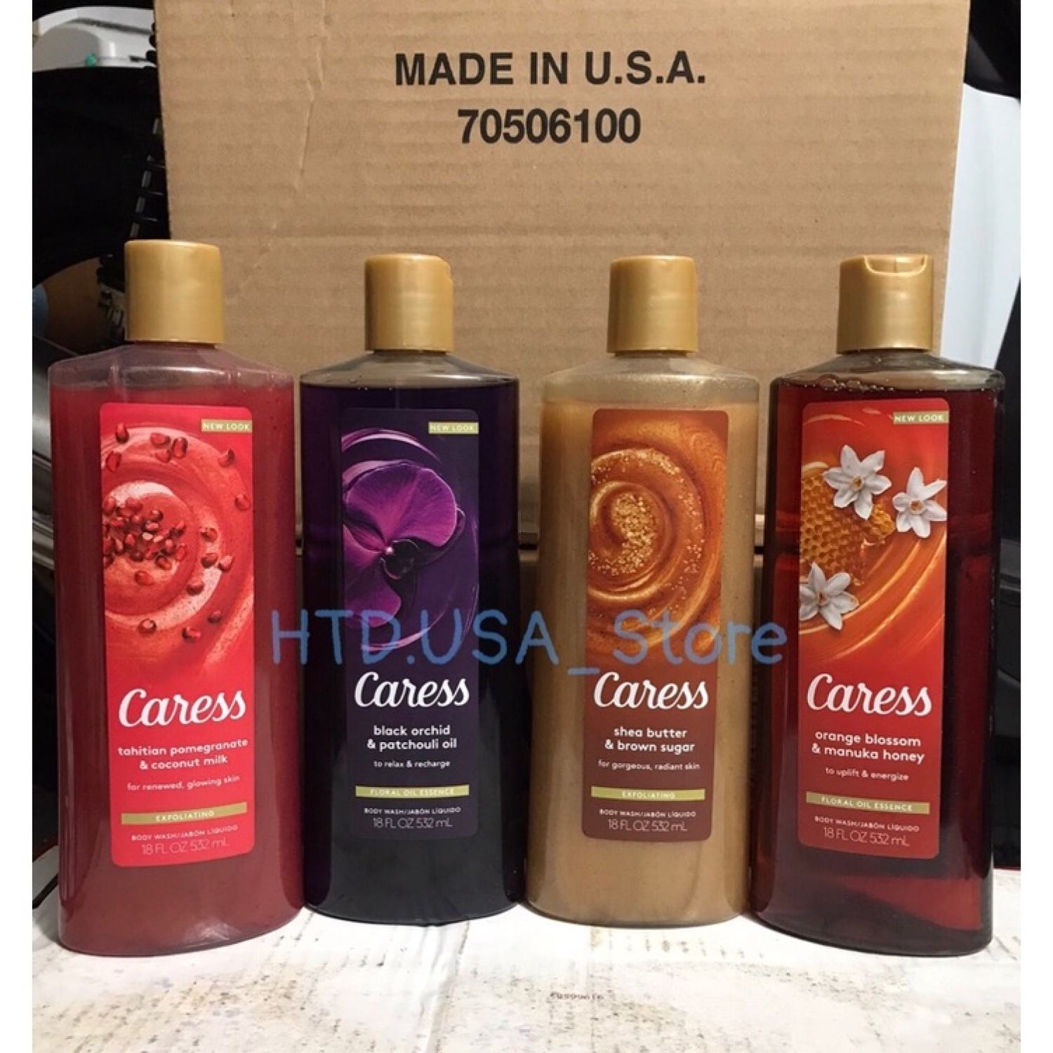 Sữa tắm hương nước hoa caress 532ml của mỹ