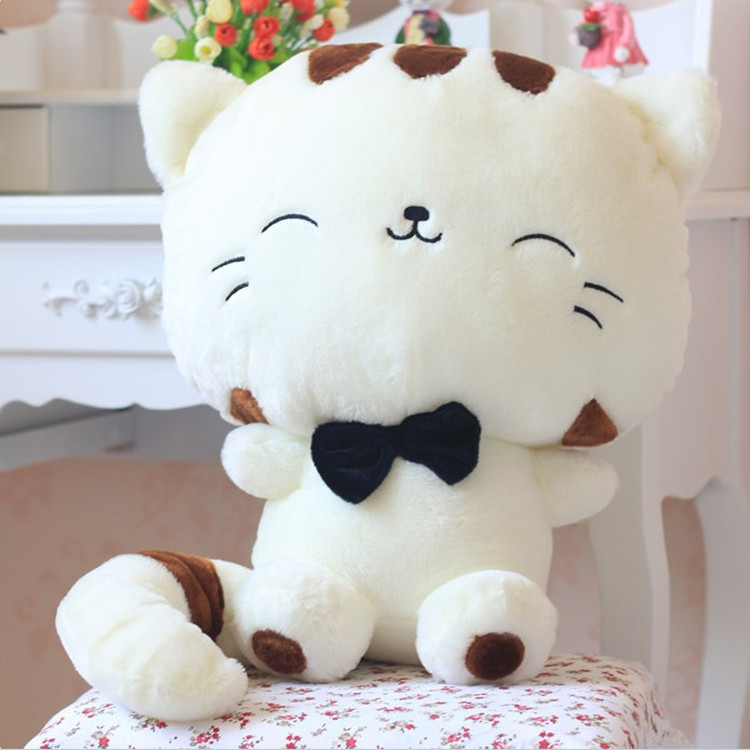 Mèo men men 30cm - Gấu bông mèo mặt bự lông tơ cực đáng yêu