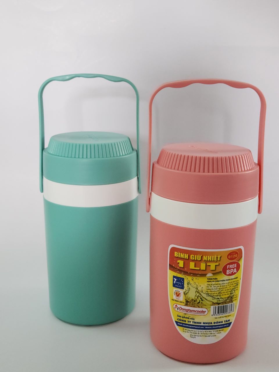 Ca đá nhựa PP Đồng Tâm 1 lít  (màu ngẫu nhiên)