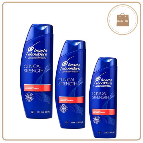 Dầu gội dành cho da đầu gàu và nấm Head & Shoulders Clinical Strength loại 400ml của Mỹ
