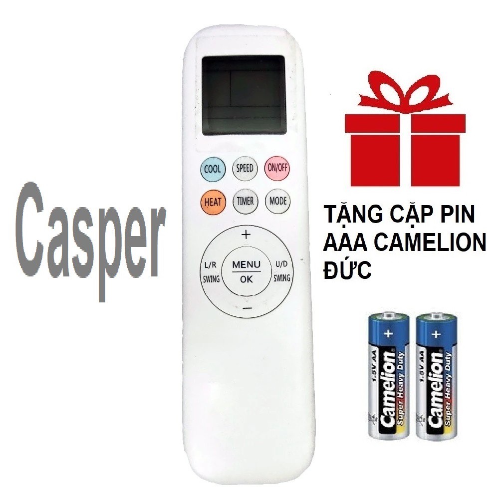 Remote aux air remote điều khiển máy lạnh máy điều hòa casper ykr
