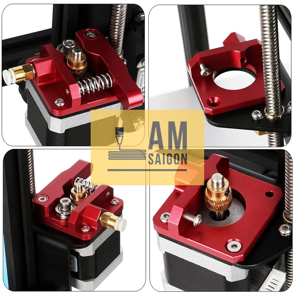 Bộ đùn nhựa cr10 , mk8 cải tiến cho máy in 3d dùng cho máy ender3, anet et4/5