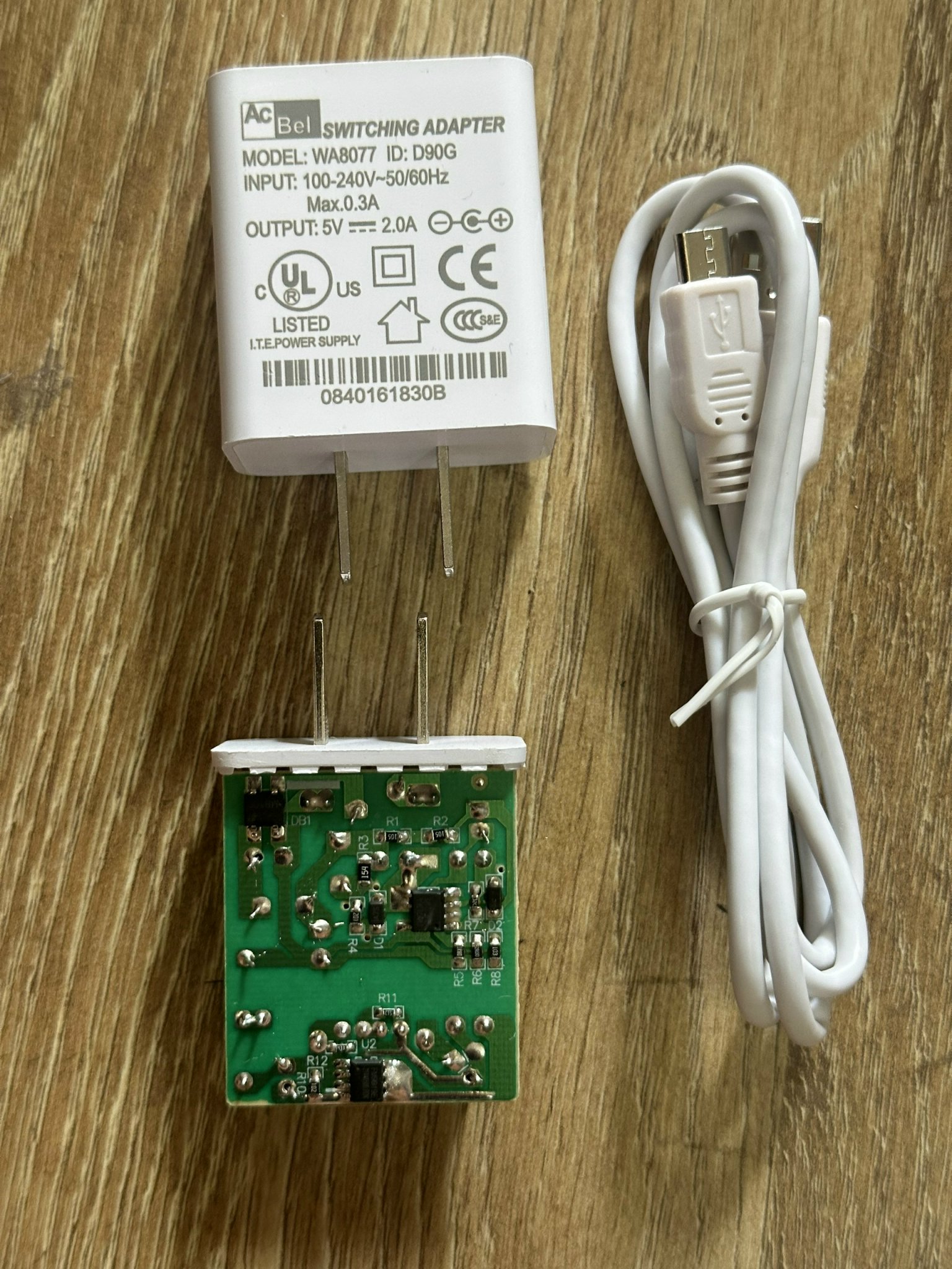 Nguồn Camera 5v-2a chân dẹt dành cho camera imou ezviz và điện thoại