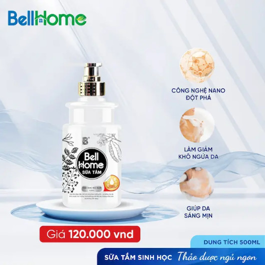 Sữa Tắm Công Nghệ Sinh Học Thảo Dượᴄ Ngủ Ngon BellHome 500 ml