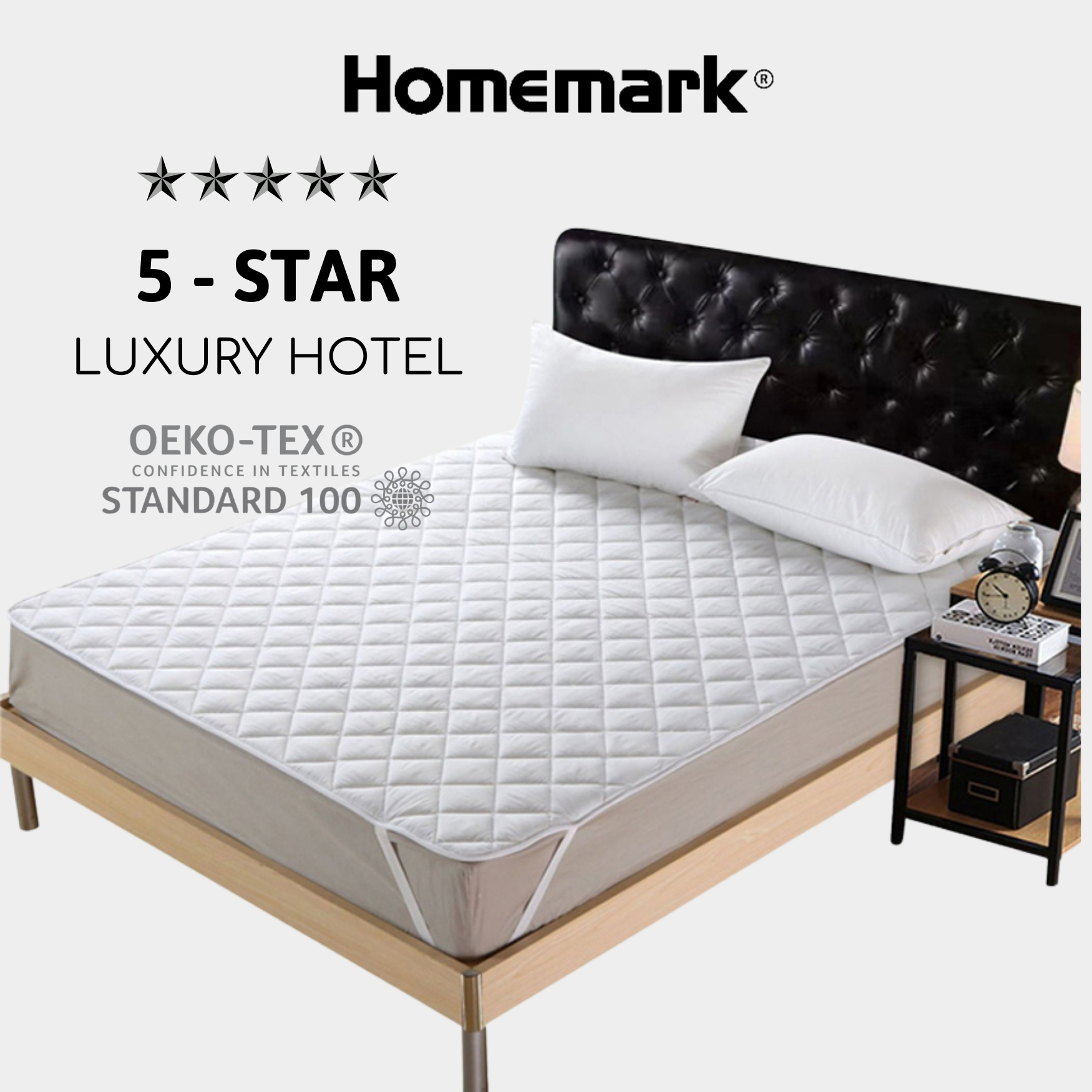 Tấm bảo vệ nệm chống thấm cho bé và gia đình HANVICO by Homemark tiêu chuẩn khách sạn cao cấp