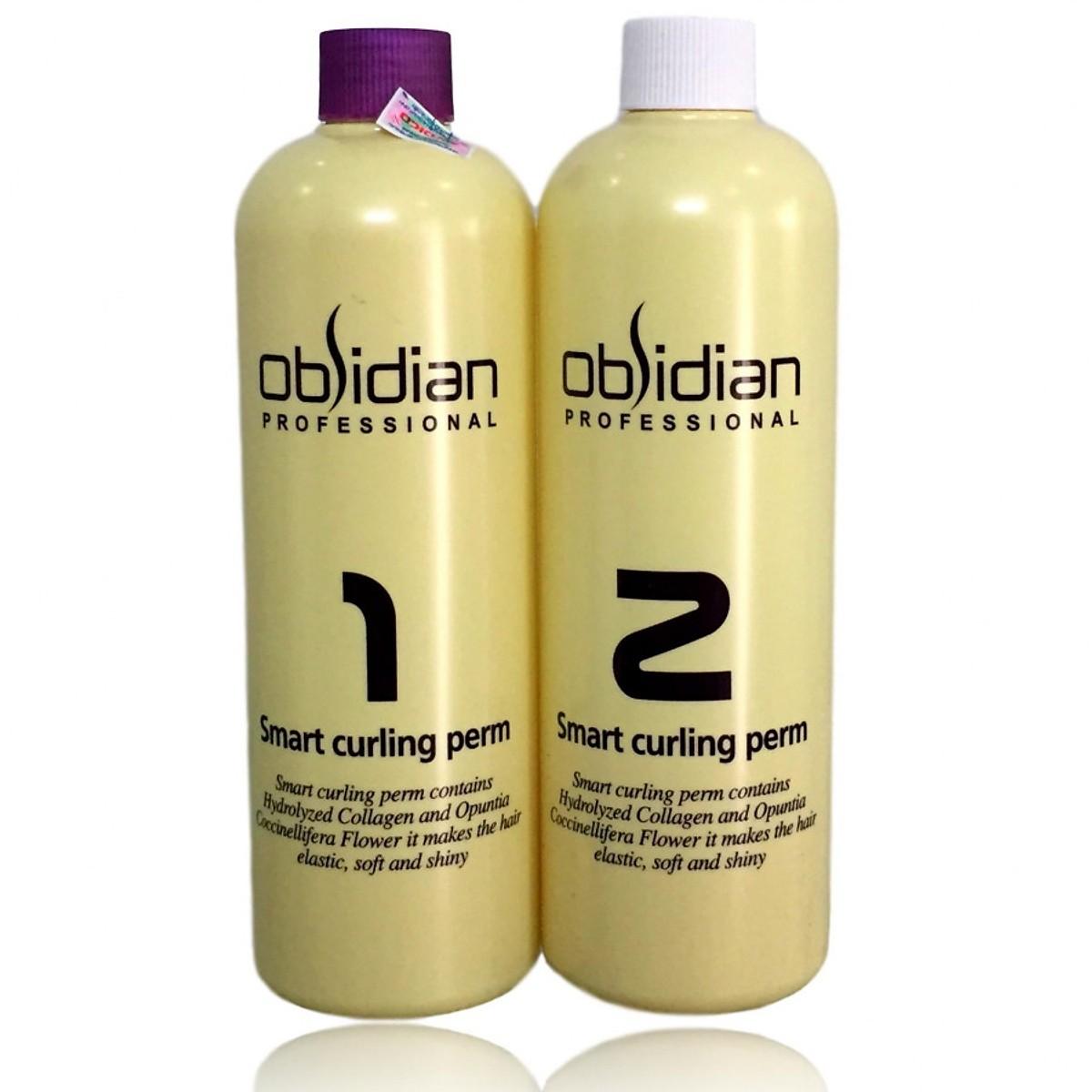 Uốn Thông Minh Công Nghệ 3D Obsidian Smart Curling Perm 500ml