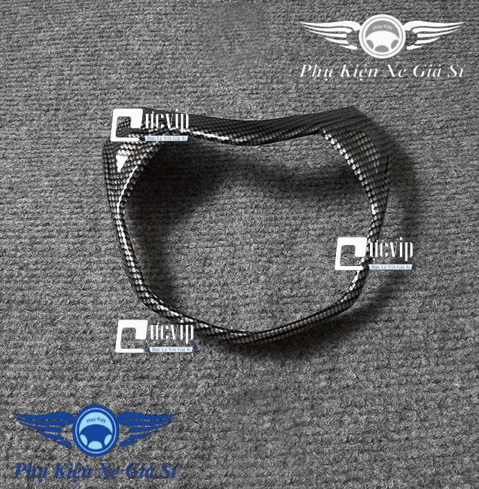 [HCM]Ốp Viền Đèn Pha Trước Vision 2014 - 2019 Carbon MS2376