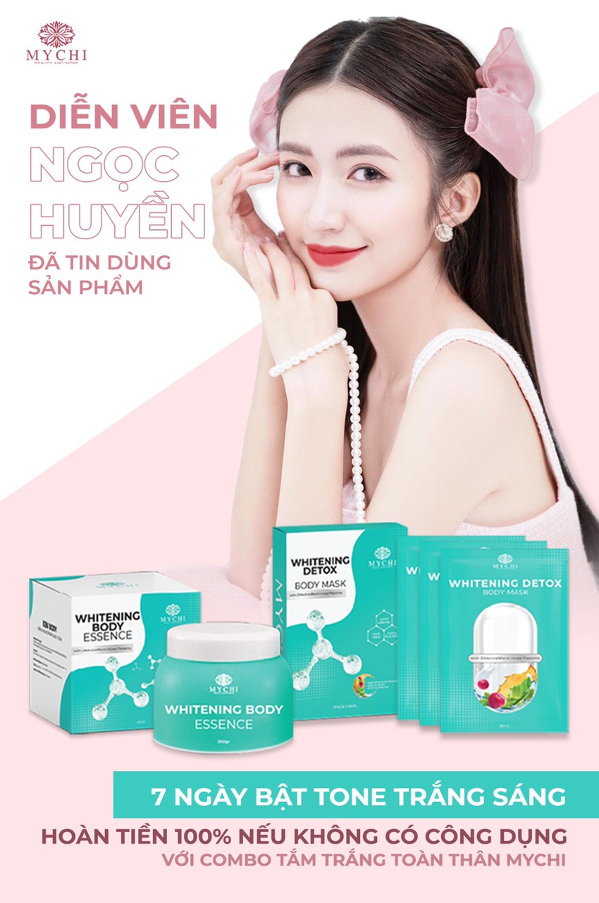 Combo Dưỡng Trắng Da Toàn Thân Mychi - Combo Dưỡng Trắng Mychi