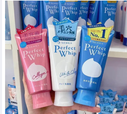 Sữa rửa mặt senka perfect whip 120g mẫu mới ẩm mịn và săn chắc