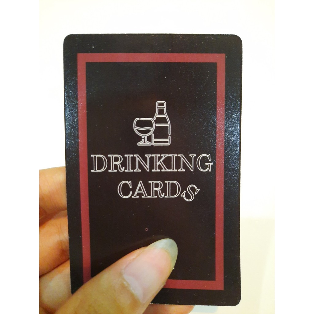 ❃✶ Bộ Bài Drinking Cards Lets Xỉn 52 lá - Drinking Game Bài Nhậu Cùng Bạn Bè