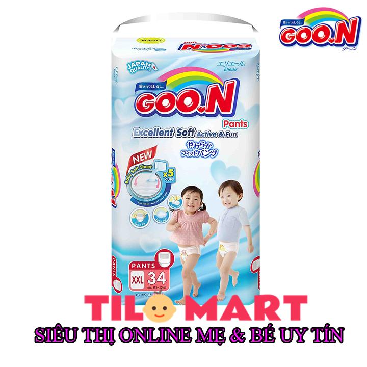 Bỉm goo.n slim quần xxl34