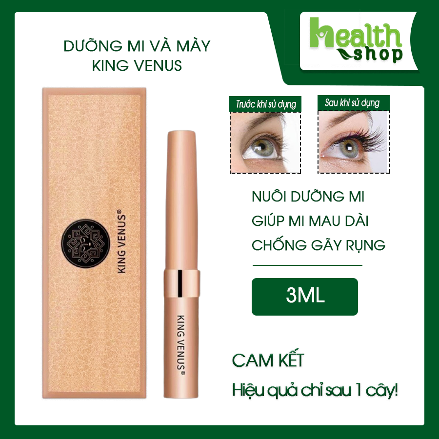 Serum dưỡng mi king venus : cam kết hiệu quả chỉ sau 1 cây!