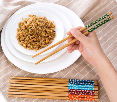 COMBO 10 ĐÔI Đũa Gỗ Cao Cấp dài 24 cm