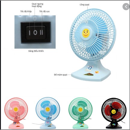 Quạt mini để bàn lifan b106 20cm