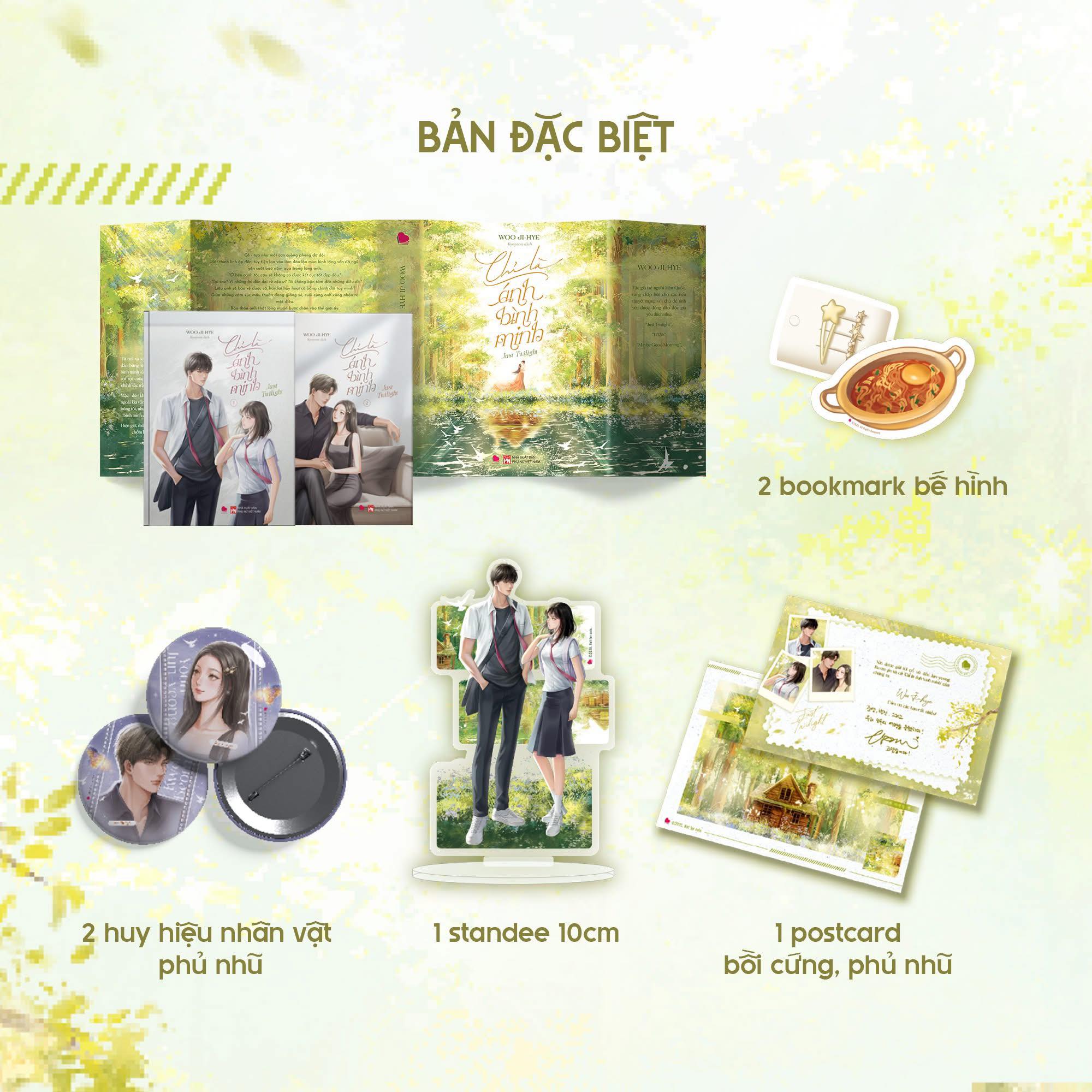 SÁCH - COMBO CHỈ LÀ ÁNH BÌNH MINH (BỘ 2 TẬP)- Woo Ji-hye