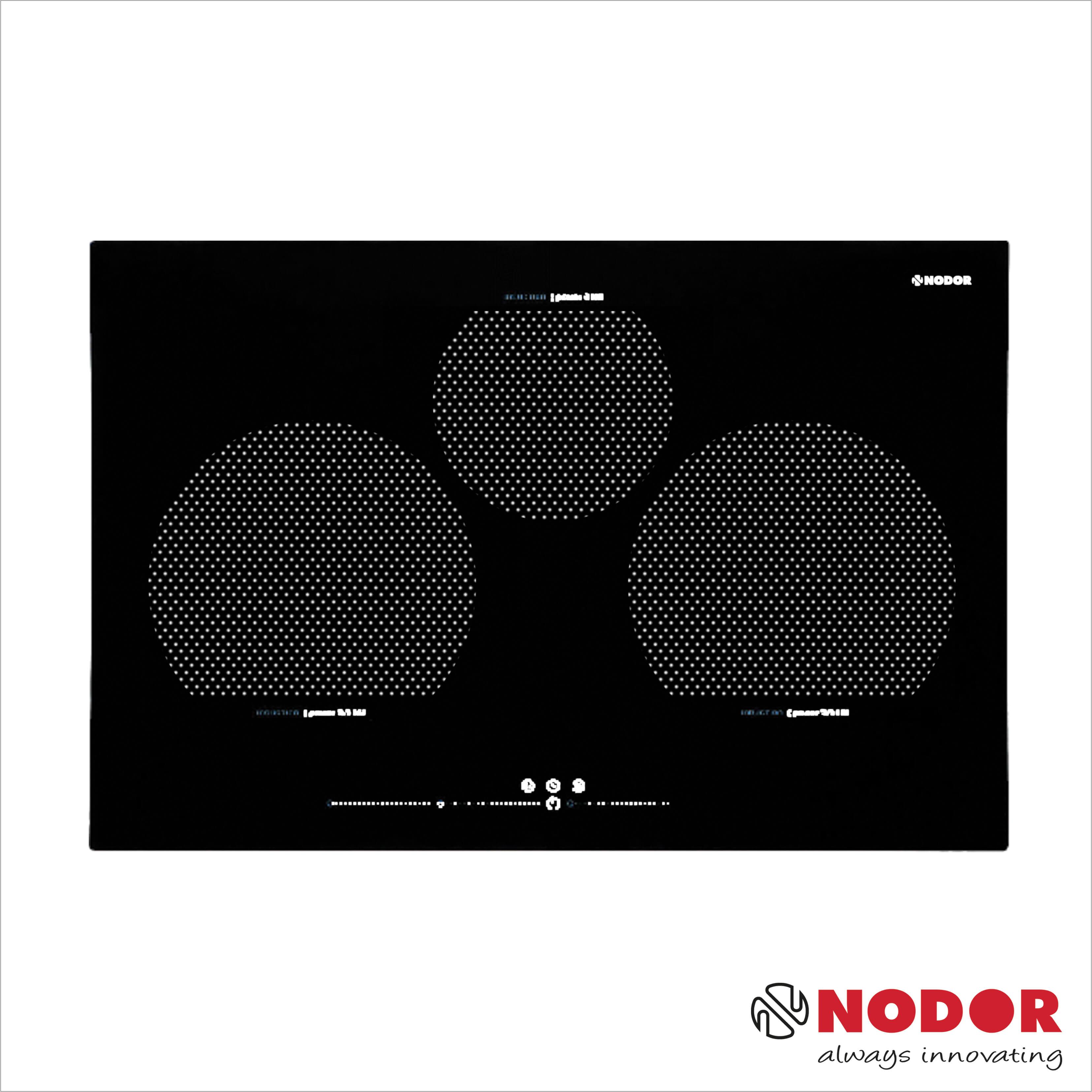 Bếp từ nodor ips 37 black